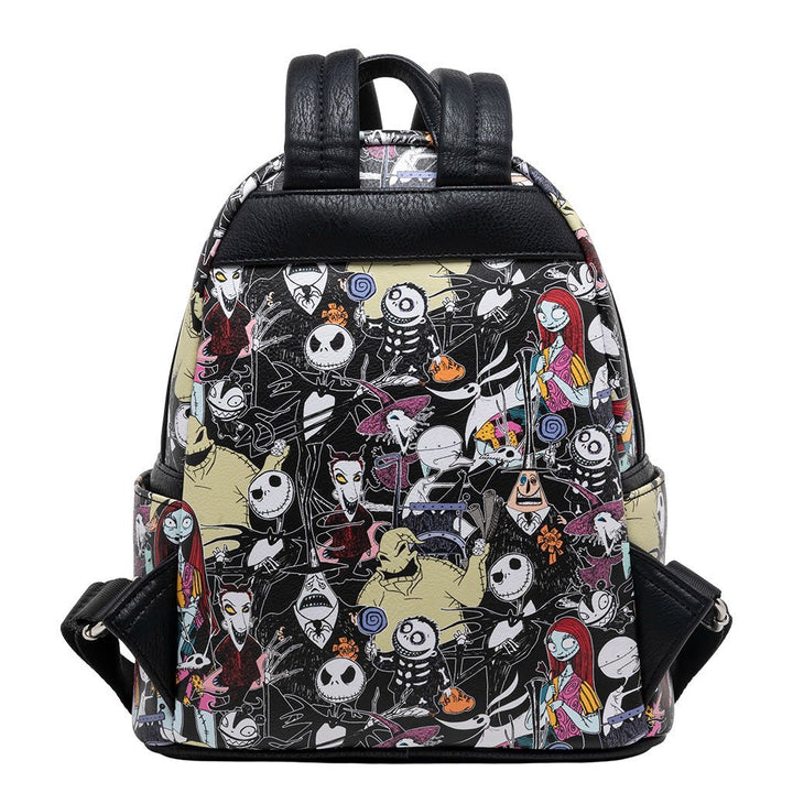 Loungefly Disney The Nightmare Before Christmas Allover Print Mini Backpack - 707 Street Exclusive