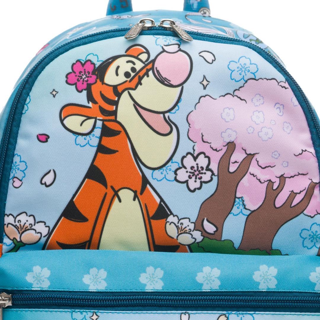 Wondapop Disney Winnie the Pooh Life is Sweet 13" Deluxe Nylon Daypack Featuring Tigger and Eeyore