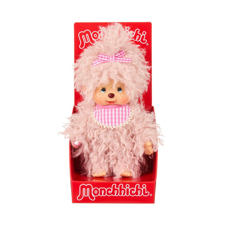 Monchhichi Girl - Fluffy Pink Beige Plush Toy – 707 Street