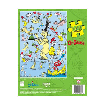 USAopoly Dr Seuss Green Eggs and Ham 1000 Piece Puzzle