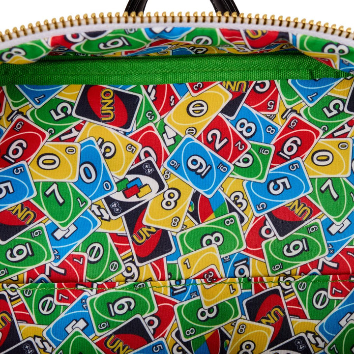 Loungefly Mattel Uno Reverse Card Mini Backpack