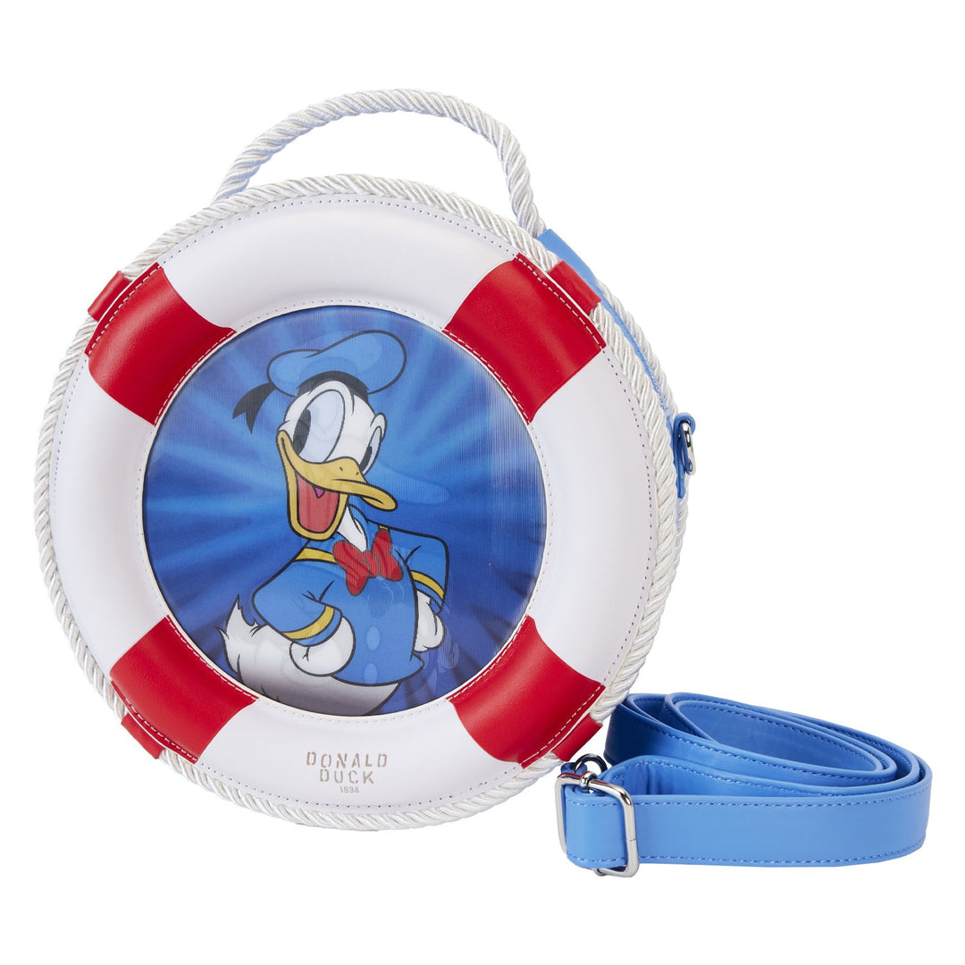 WDTB3017 - Loungefly Disney Donald Duck 90th Anniversary Crossbody - Front