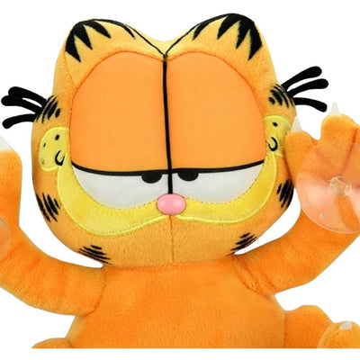 Kidrobot Garfield Relaxed Edition 8" Suction Cup Window Clinger Plush Toy - suction cup view