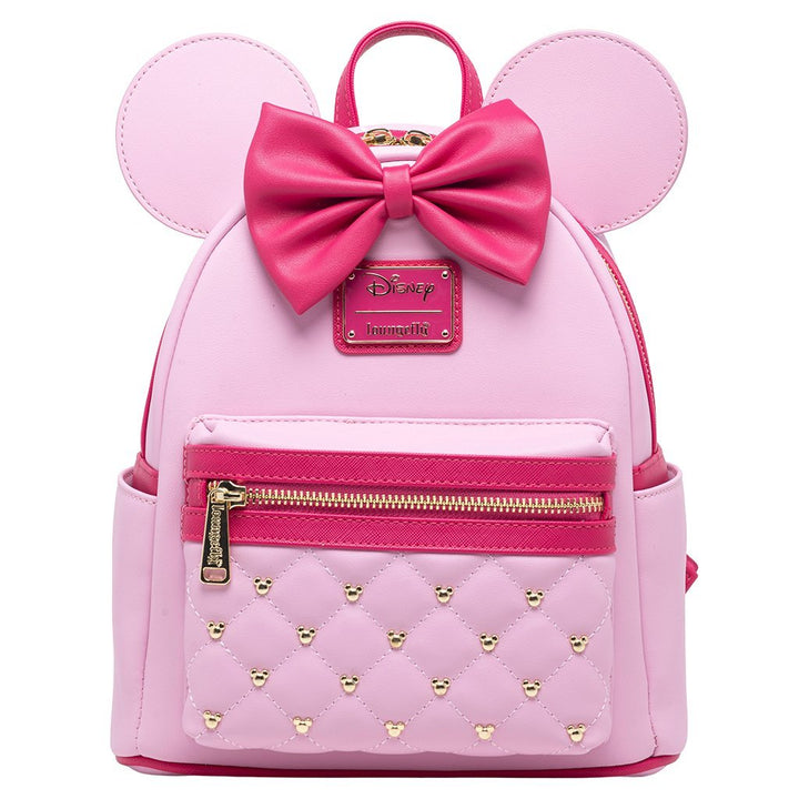 Loungefly Disney The Minnie Mouse Classic Series Mini Backpack: Strawberry Macaron - 707 Street Exclusive