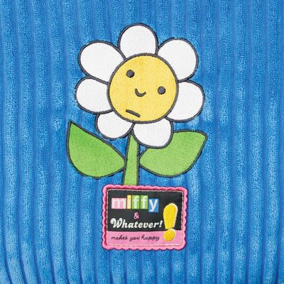 Whatever Makes You Happy Miffy Head Wide Corduroy Oversized Tote Bag