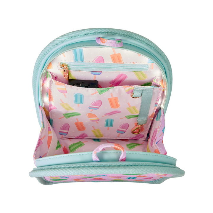 Loungefly Popsicle Light-Up Mini Backpack Insert Organizer