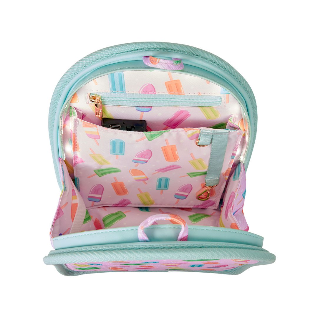 boxlunch mini backpack organizer Loungefly Popsicle Light-Up Mini Backpack Bag Organizer Insert – 707 Street