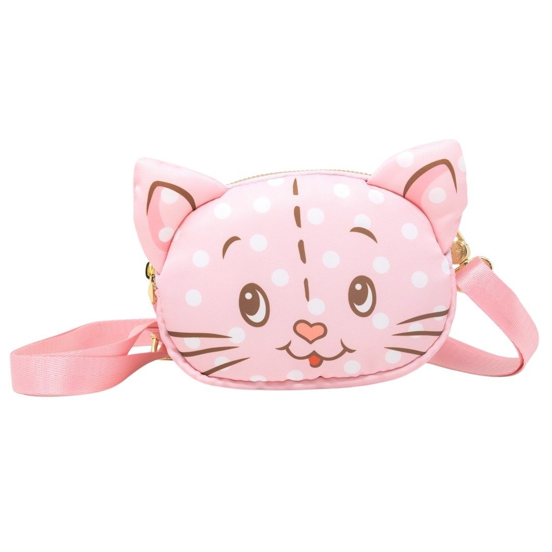 Whatever Makes You Happy Strawberry Shortcake Custard Plush Coin Bag with Strap