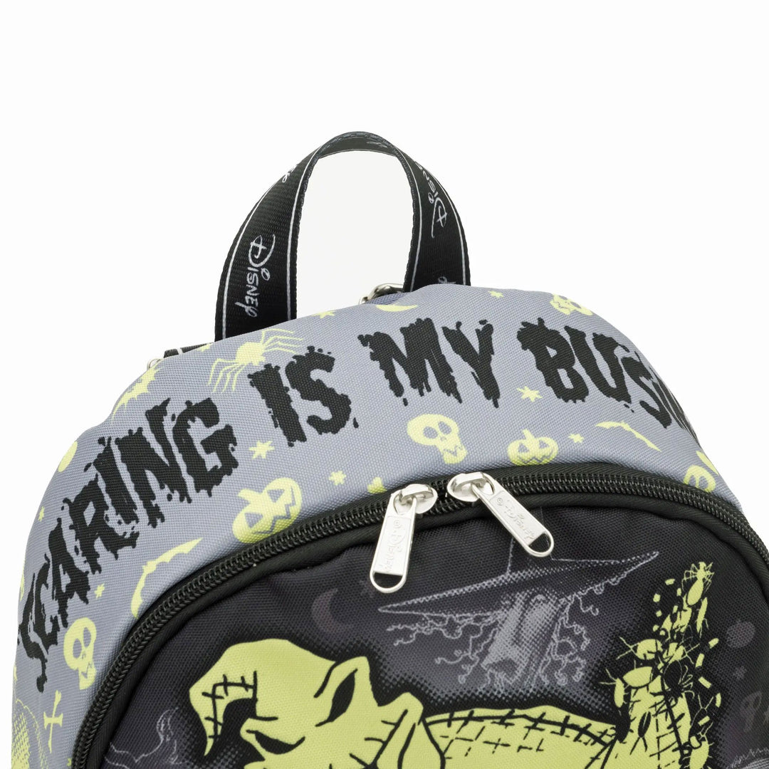 WondaPop Disney Nightmare Before Christmas Oogie Boogie 13" Nylon Mini Backpack - Top