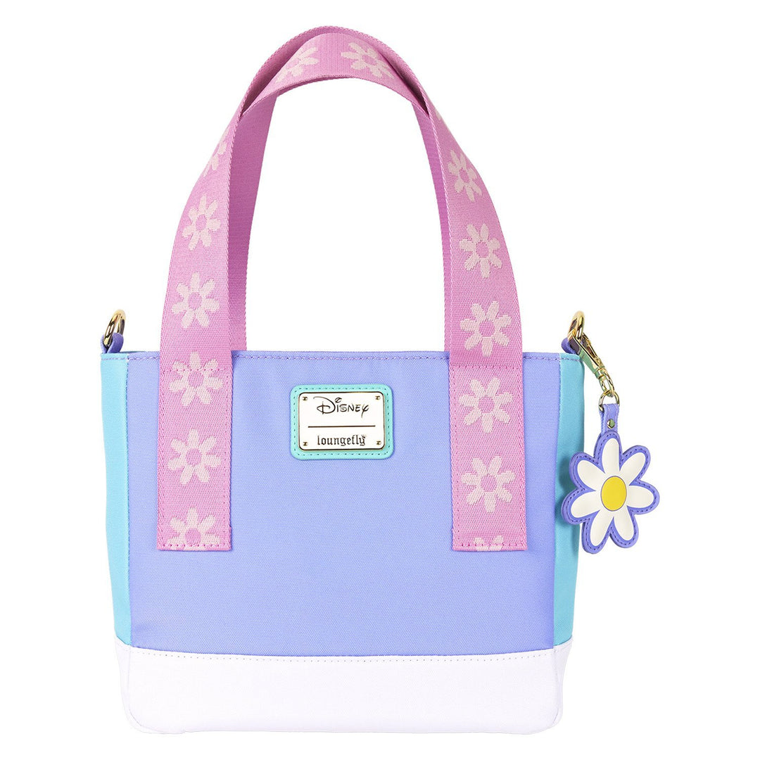 Loungefly Disney Daisy Duck 85th Anniversary Nylon Mini Tote Crossbody Bag