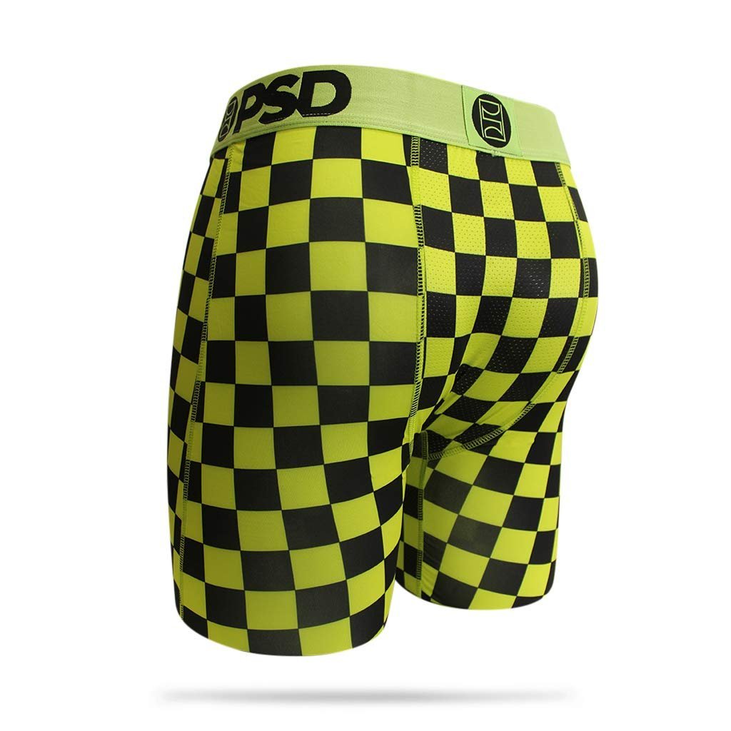 PSD Underwear NBA Mens Neon Checkers