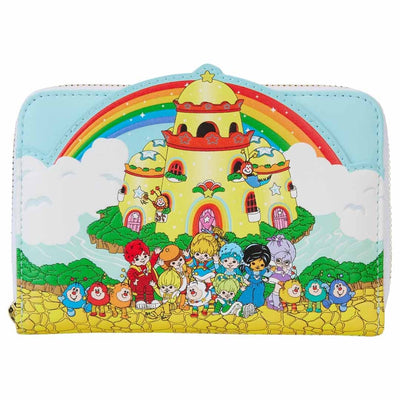 Loungefly Hallmark Rainbow Brite Castle Group Zip-Around Wallet