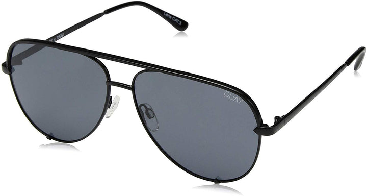 Quay Australia Unisex High Key Wire Frame Aviator Sunglasses