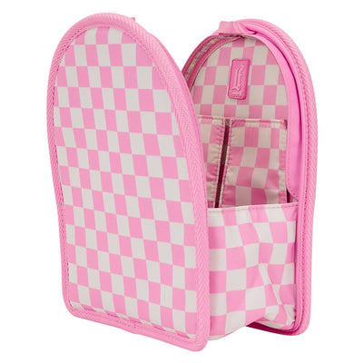Loungefly Pink Checkered Light-Up Mini Backpack Bag Organizer Insert
