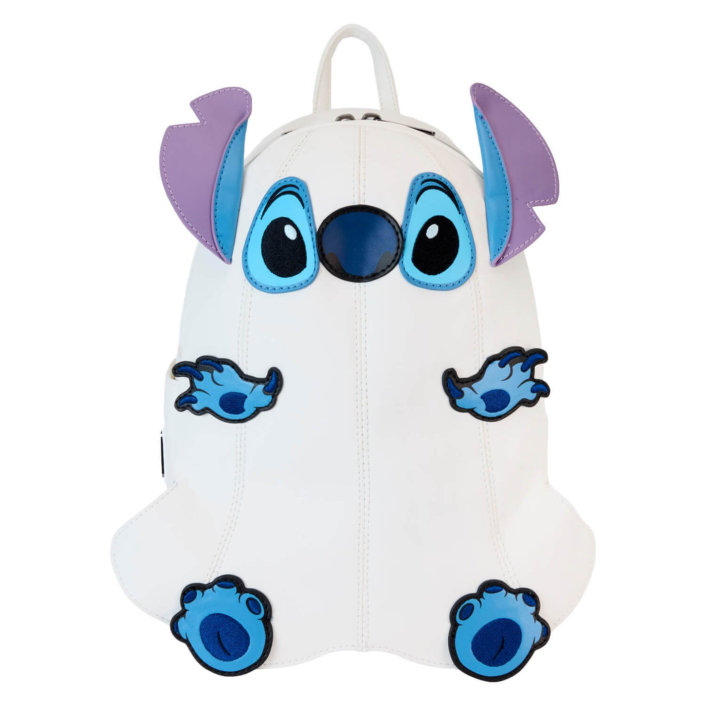 Loungefly Disney Lilo & Stitch Stitch Ghost Cosplay Mini Backpack - front