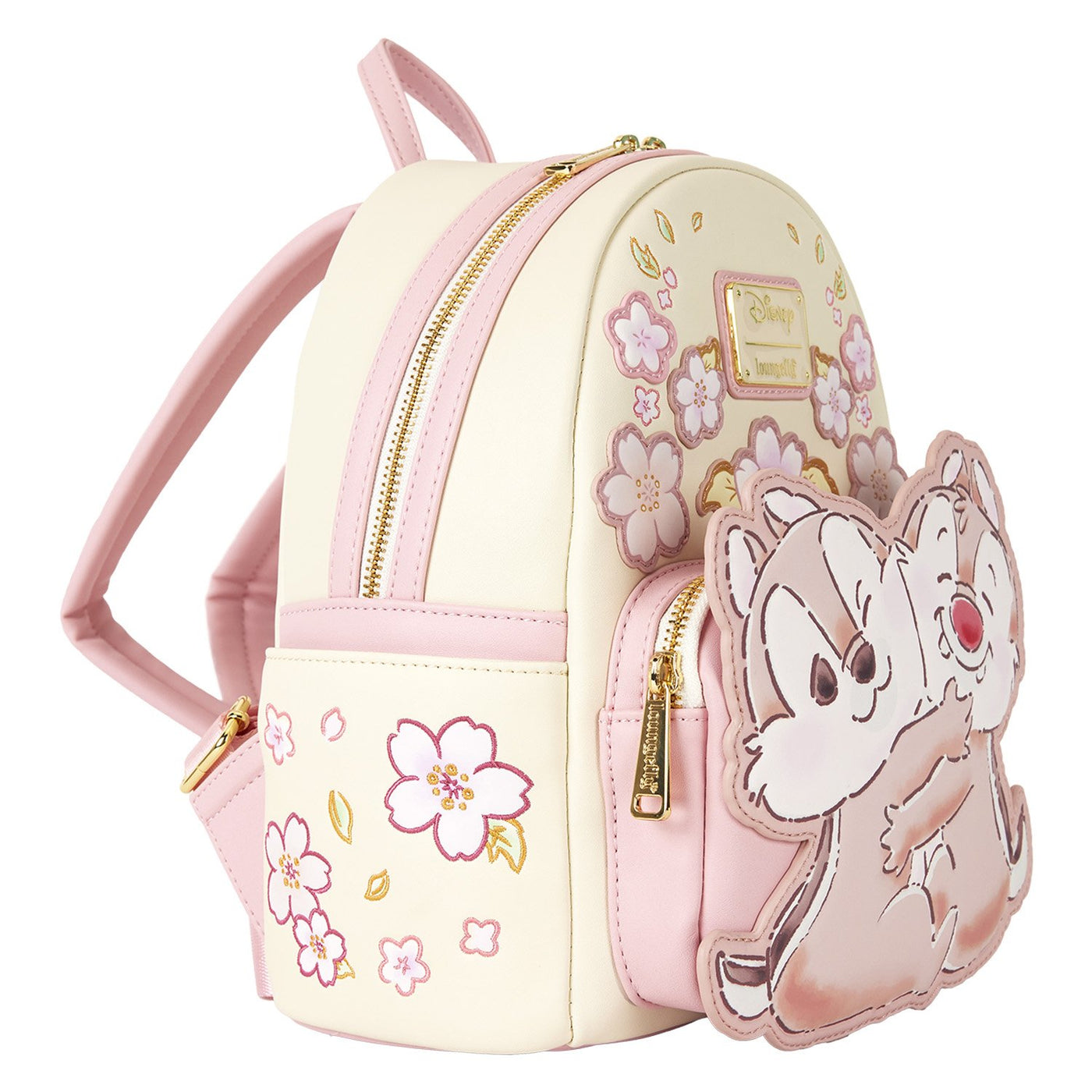 chip and dale mini backpack Loungefly Disney Chip 'n' Dale Cherry Blossoms Mini Backpack – 707 Street