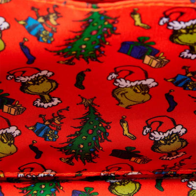 Loungefly Dr. Seuss Grinch Holiday Crossbody Bag