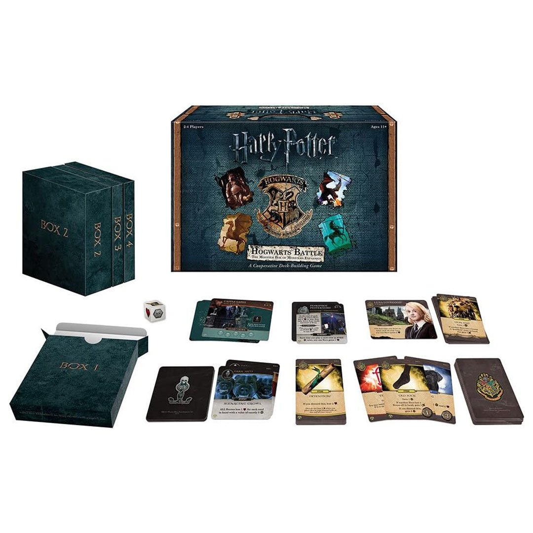 USAopoly Harry Potter: Hogwarts Battle - The Monster Box of Monsters Expansion Card Game
