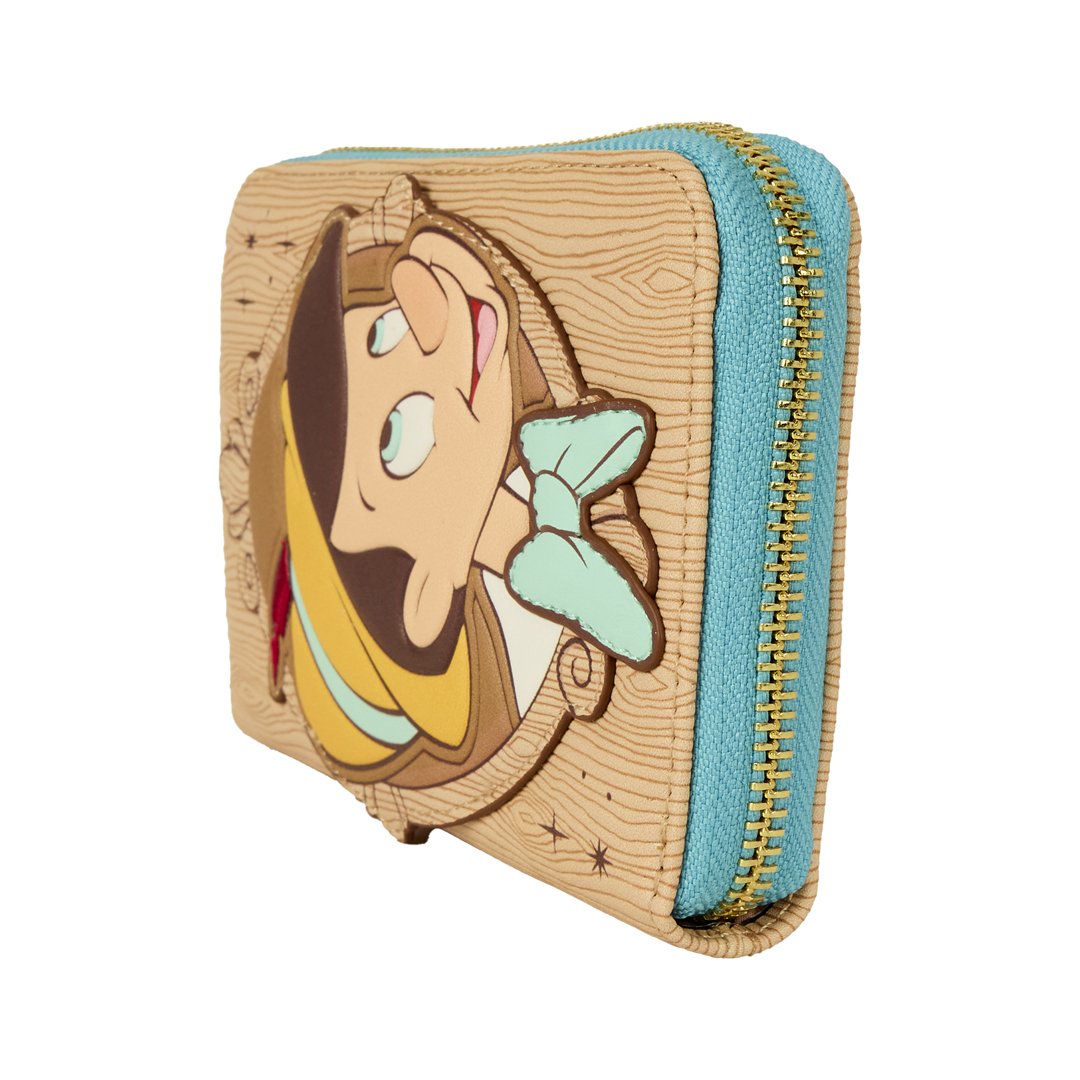 Loungefly Disney Pinocchio Cameo Zip Around Wallet