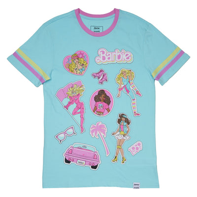Loungefly Mattel Barbie 65th Anniversary T-Shirt - Front