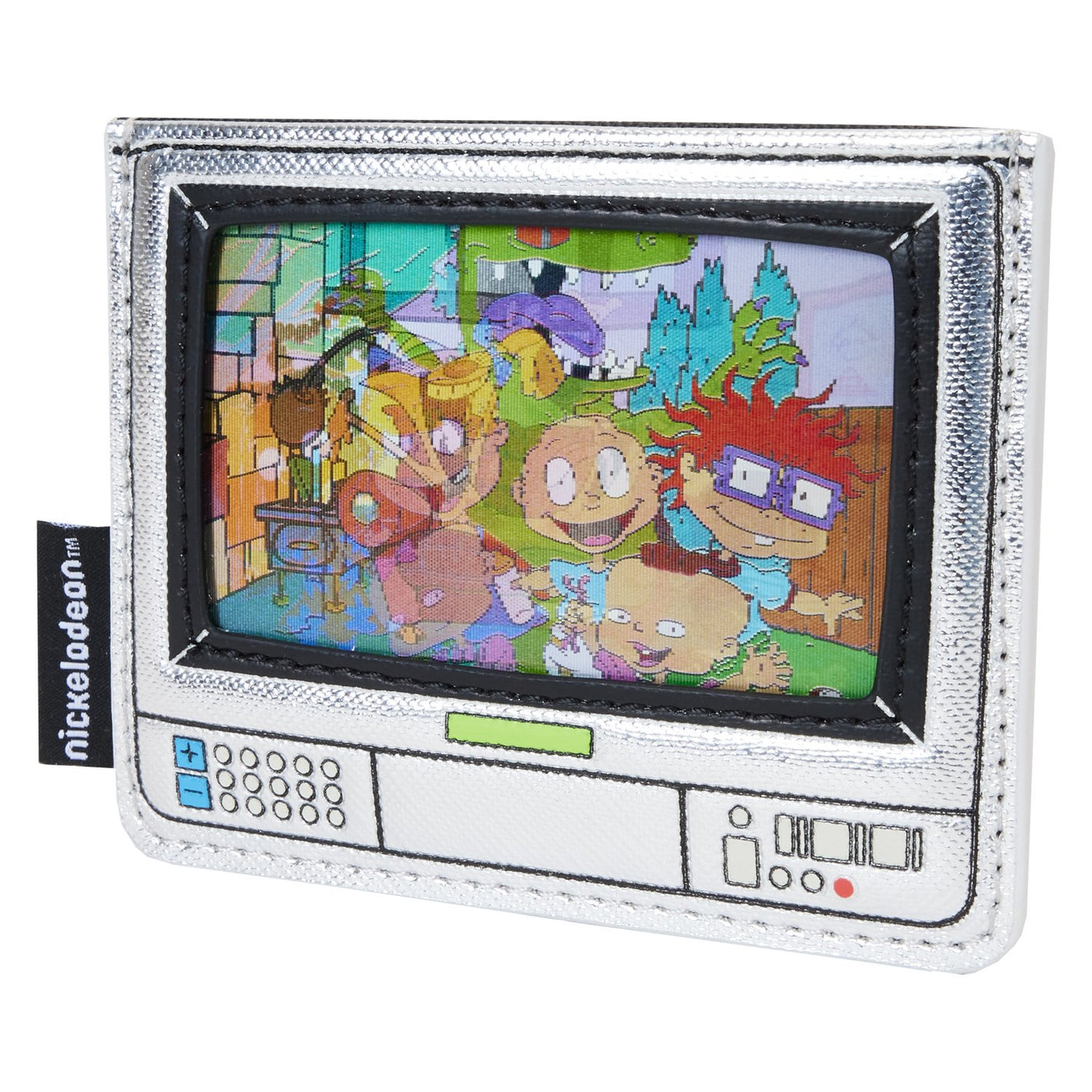 Loungefly Nickelodeon Retro TV Triple Lenticular Cardholder - Front 3