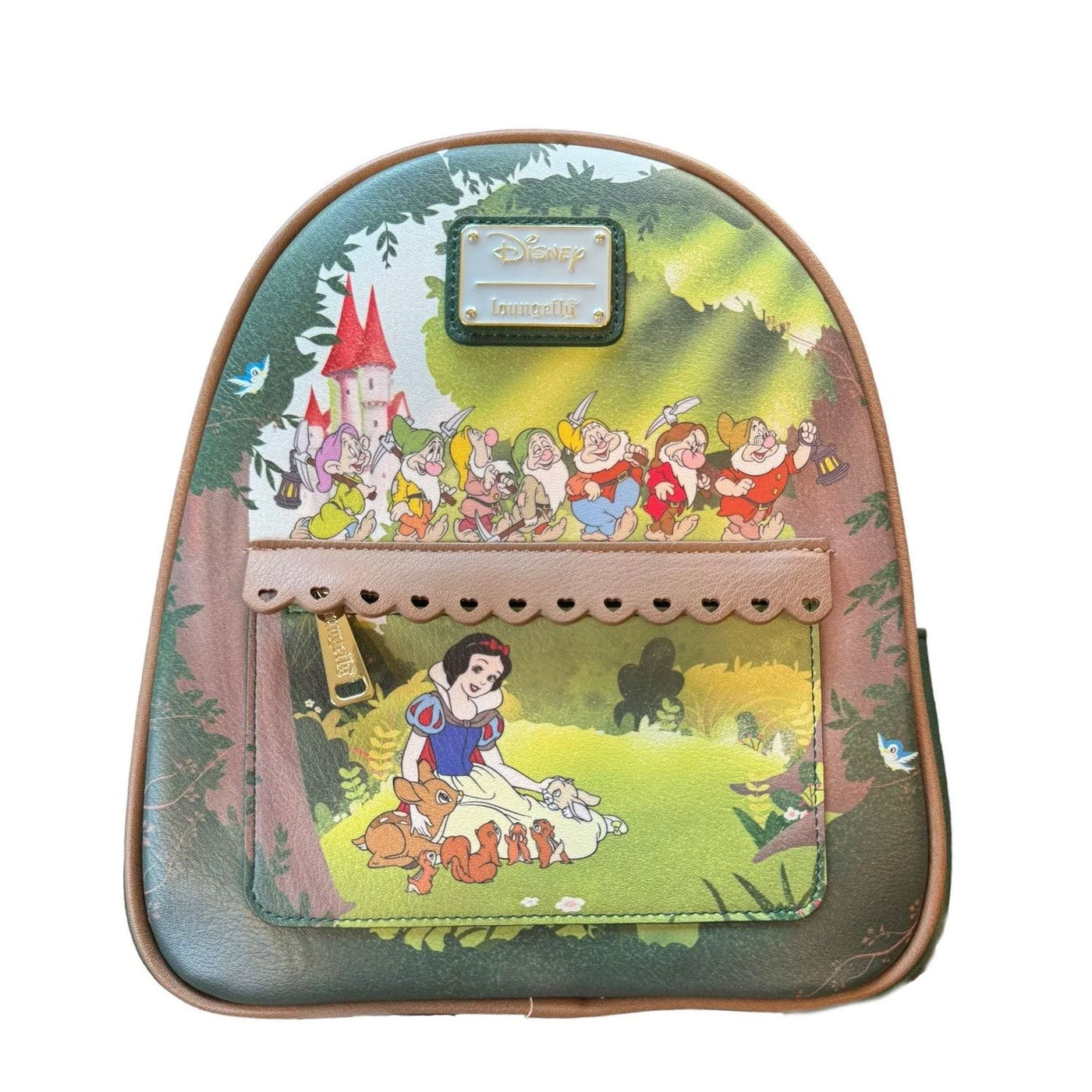 Loungefly Disney Snow White and the Seven Dwarfs Scene Mini Backpack