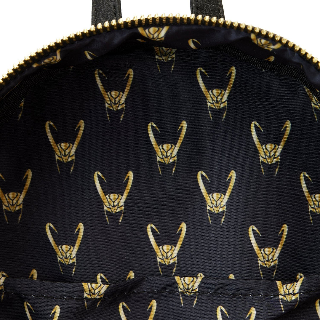 Loungefly Marvel Shine Loki Mini Backpack