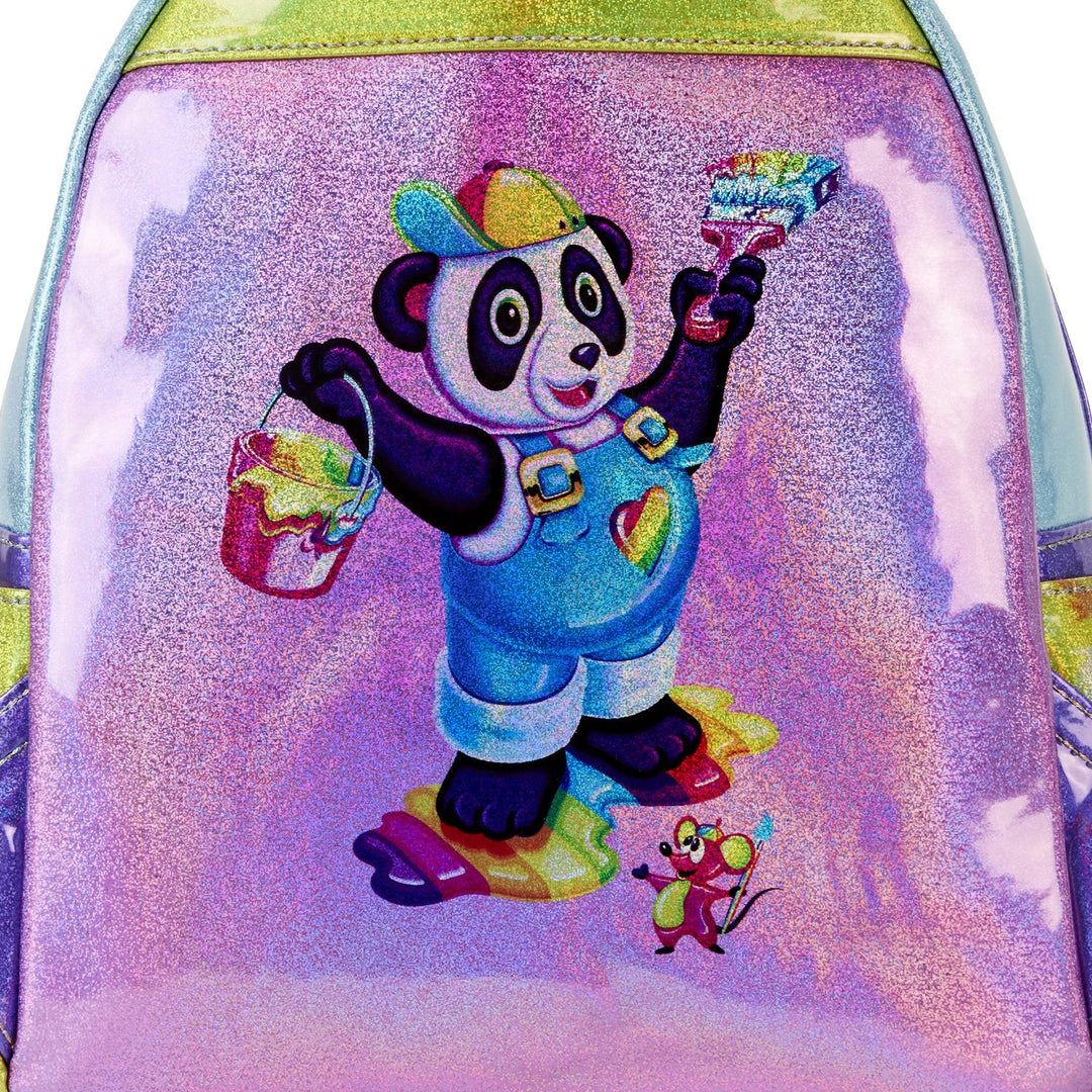 Loungefly Lisa Frank Color Block Mini Backpack