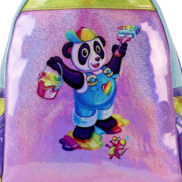 Loungefly Lisa Frank Color Block Mini Backpack