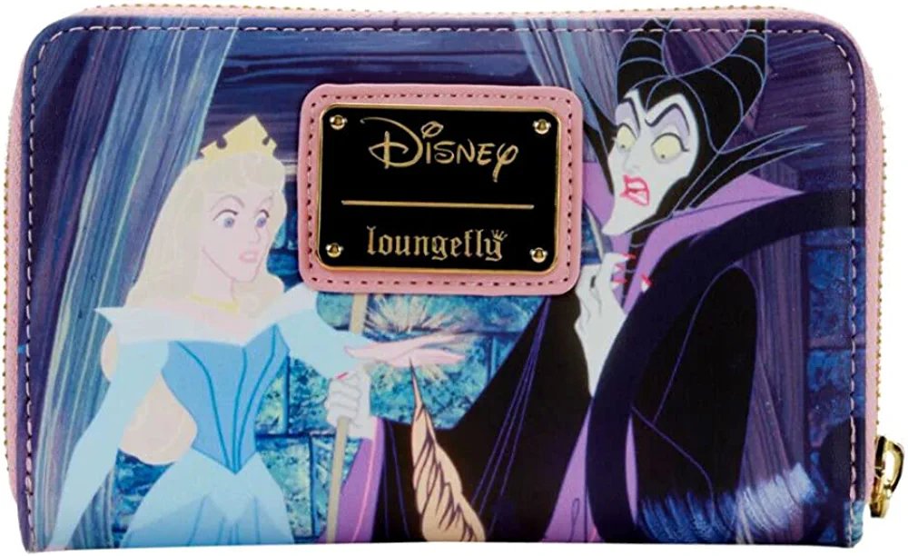 Loungefly Disney Sleeping Beauty Princess Scene Zip-Around Wallet