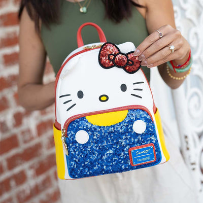 Loungefly Sanrio Hello Kitty Cosplay Sequin Mini Backpack - 707 Street Exclusive