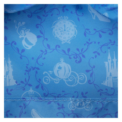 Loungefly Disney Cinderella 75th Anniversary Pink Bow Gown Cosplay Mini Backpack