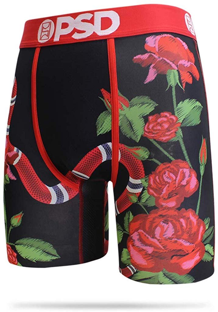 Red / Snake Rose Black PSD Underwear Men&