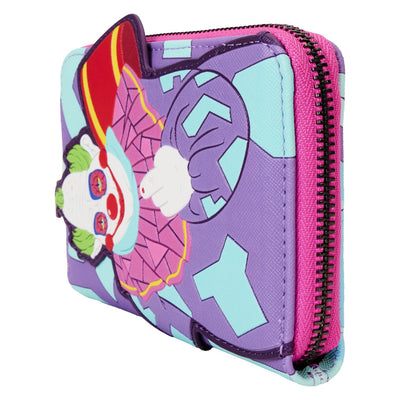 Loungefly MGM Killer Klowns From Outer Space Jumbo Cosplay Zip-Around Wallet