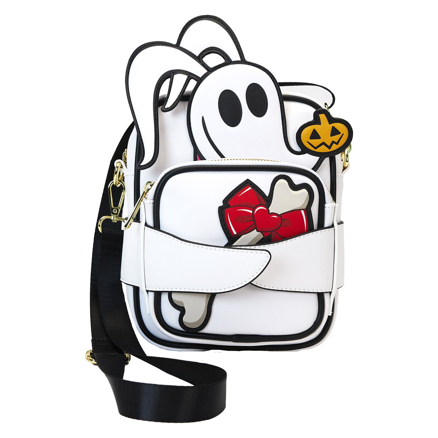 Loungefly Disney The Nightmare Before Christmas Zero Crossbuddies® Cosplay Crossbody Bag With Coin Bag