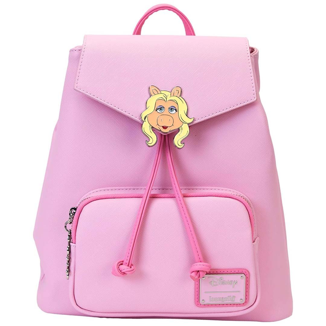 Loungefly Disney The Muppets Miss Piggy Drawstring Mini Backpack