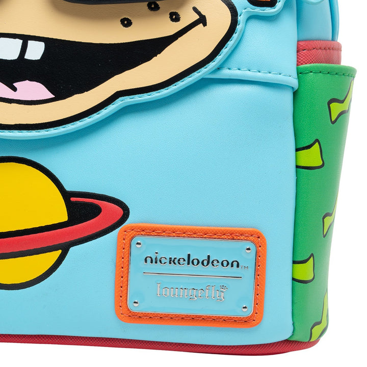 Loungefly Nickelodeon Rugrats Chuckie Cosplay Mini Backpack With Removable Glasses - 707 Street Exclusive