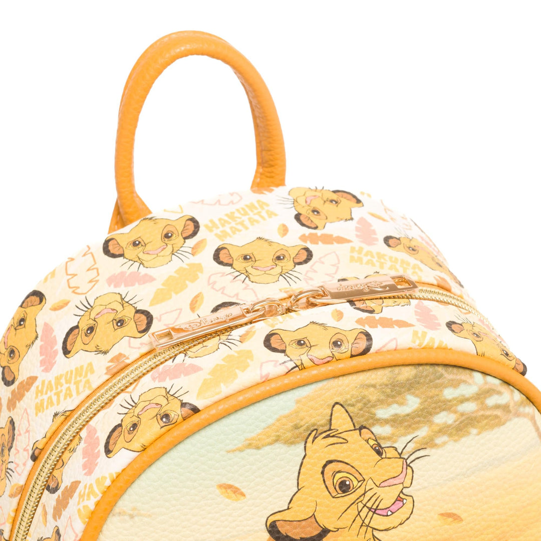 WondaPop Disney The Lion King Simba Mini Backpack - Top Detail