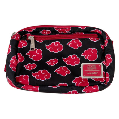 Loungefly Naruto Akatsuki All-Over Print Nylon Sling Crossbody Bag