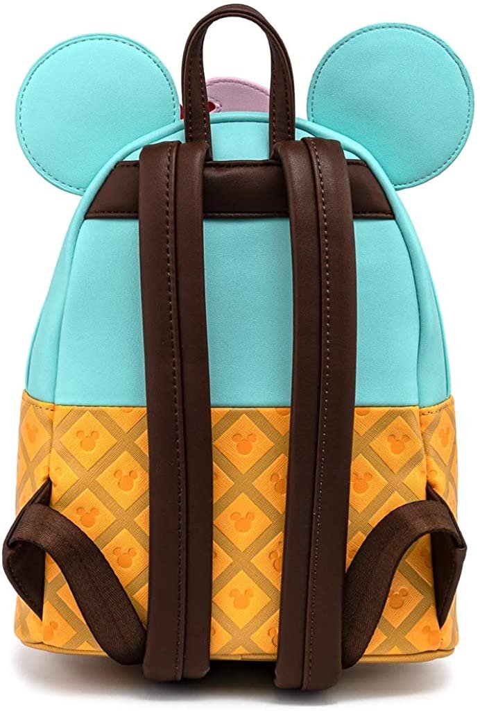 Loungefly Disney Mickey &amp; Minnie Sweets Ice Cream Mini Backpack