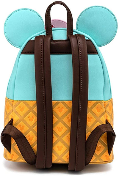 Loungefly Disney Mickey & Minnie Sweets Ice Cream Mini Backpack
