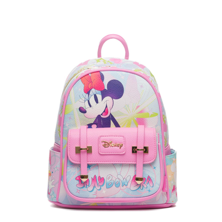 Wondapop Disney Minnie Mouse Bow Era 11" Vegan Leather Fashion Mini Backpack