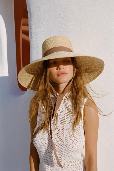 Lack of Color Women's Paloma Wide-Brimmed Straw Sun Hat