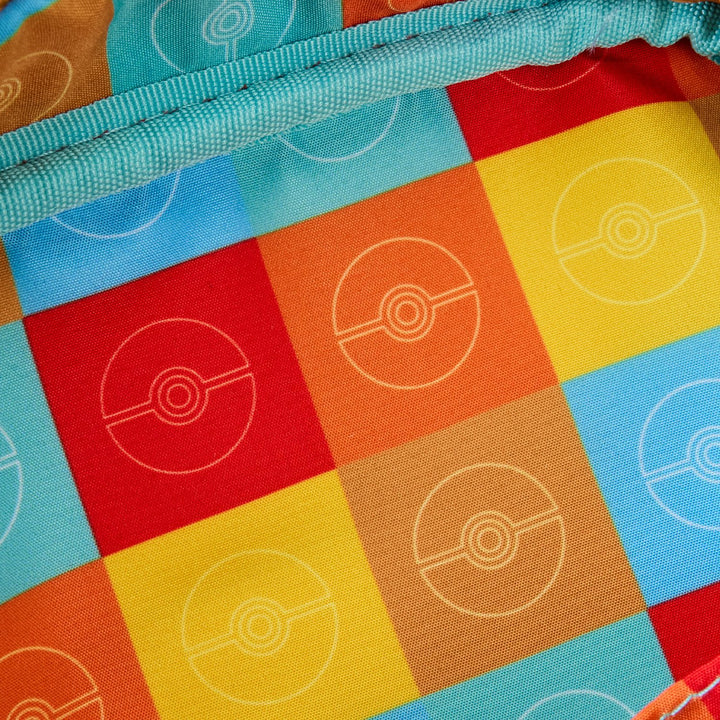 Loungefly Pokemon Color Block Starters Crossbody Bag