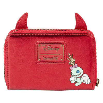 Loungefly Disney Stitch Devil Cosplay Zip-Around Wallet