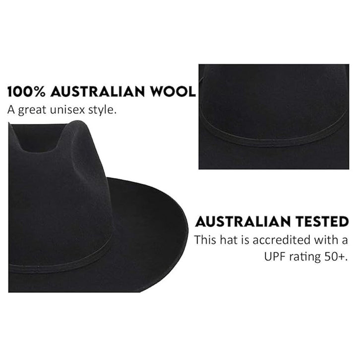 Lack of Color Unisex The Goldfinger Classic Wool Cowboy-Style Western Hat