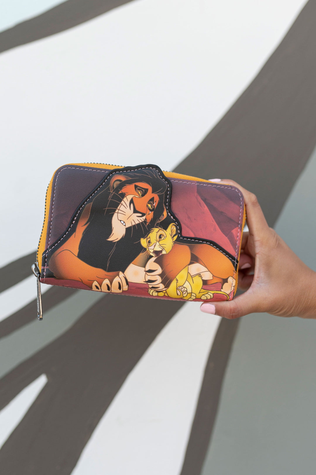 Loungefly Disney Lion King Villains Scene Scar Zip-Around Wallet