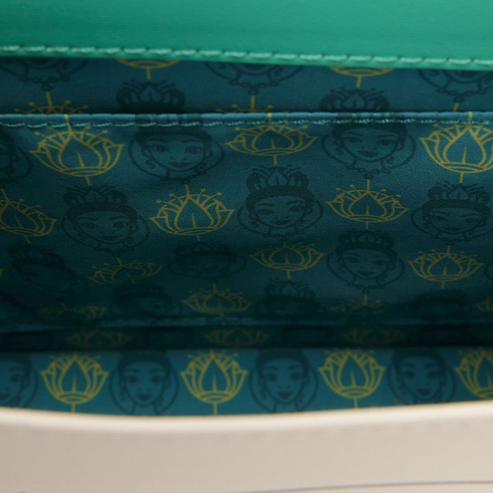 Loungefly Disney Princess and the Frog Princess Tiana Recipe Book Crossbody Bag