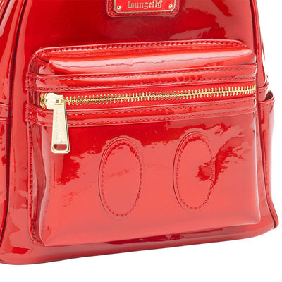 Loungefly Disney Mickey Mouse Holographic Series Mini Backpack: Ruby - 707 Street Exclusive