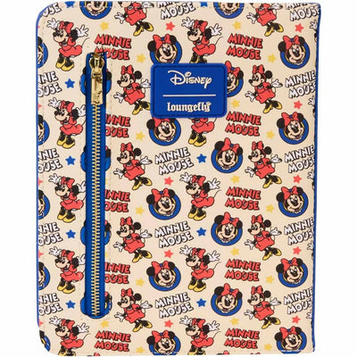 Loungefly Disney Minnie Mouse Classic All-Over Print Refillable Stationery Journal